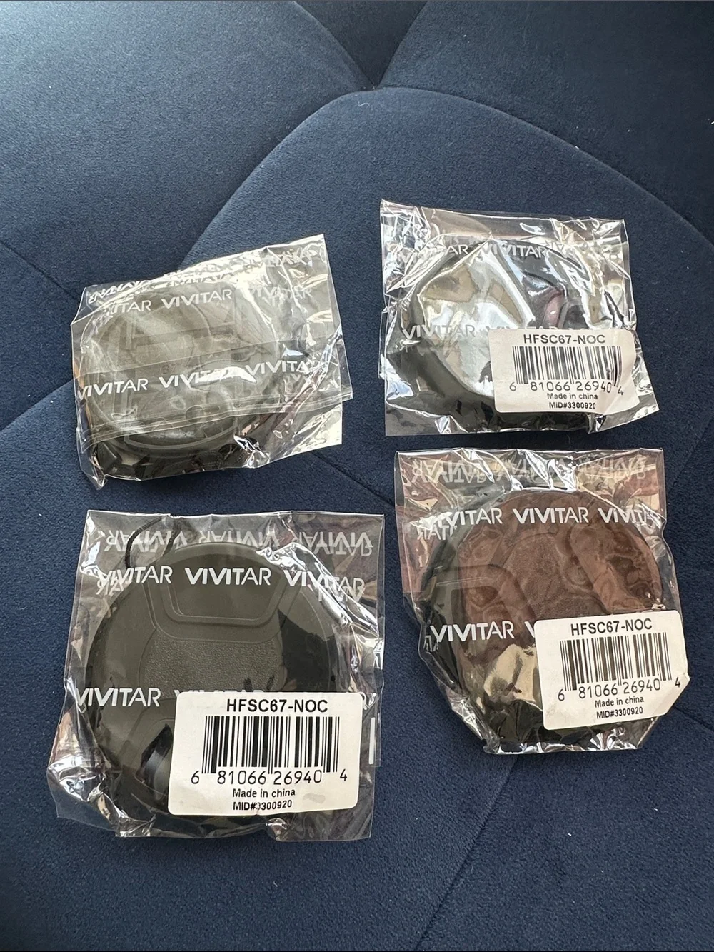 67mm center pinch camera lens cap dust cover New Canon Sony Nikon